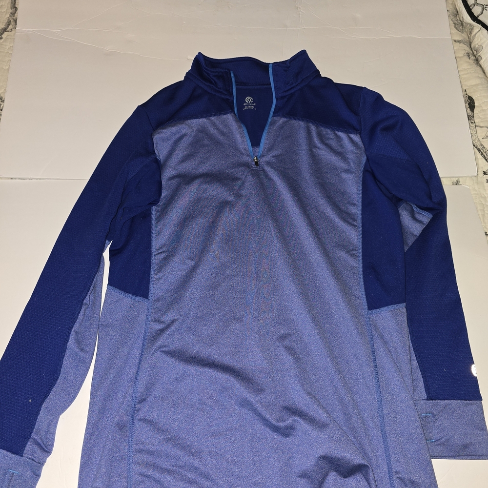Women's Champion Blue Quarter-Zip Pullover